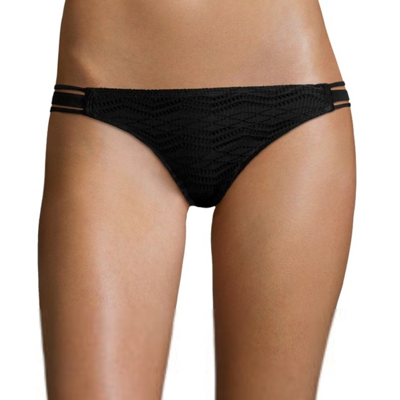 Arizona Jean Company Other - Arizona  Art Deco Black Crochet Hipster Bottoms